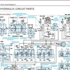 Kobelco Crawler Crane BME800HD 1F Electric Hydraulic Circuit Diagrams 1
