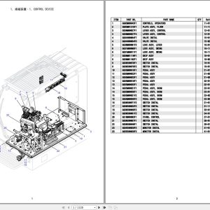 Kobelco Crawler Crane BMS800 Parts Catalog S3GD04202ZO14 1