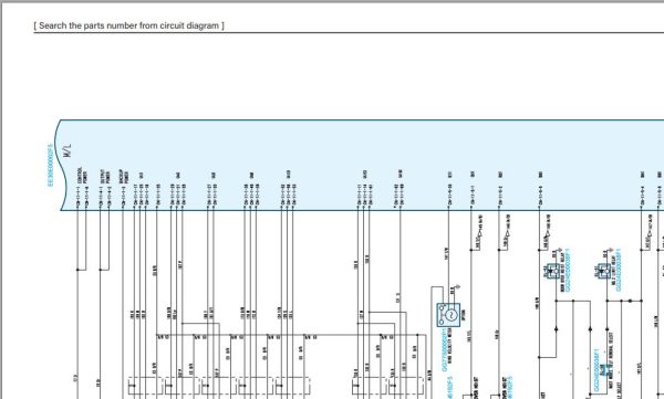 Kobelco Crawler Crane CK1000G Electric Hydraulic Circuit Diagrams 2
