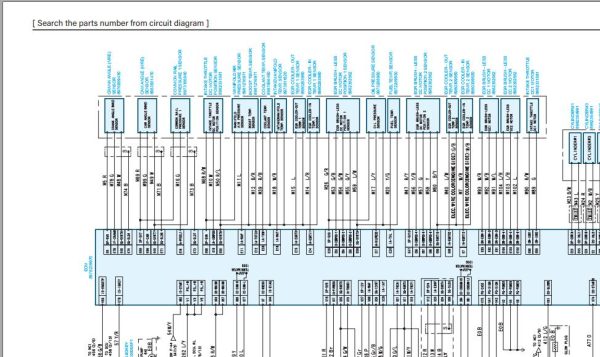 Kobelco Crawler Crane CK1100G 3 Electric Hydraulic Circuit Diagrams 2