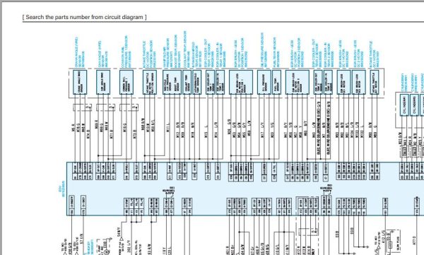 Kobelco Crawler Crane CK1200G 3 Electric Hydraulic Circuit Diagrams 2