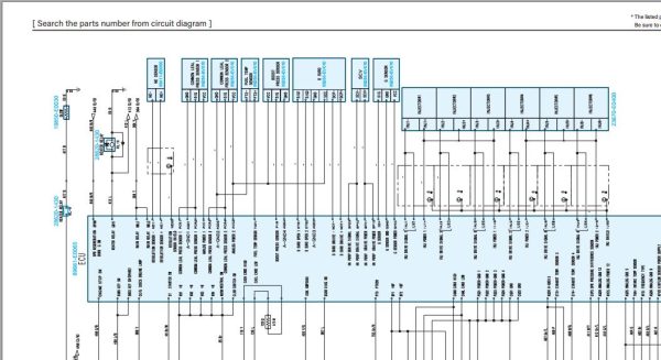 Kobelco Crawler Crane CK1200G Electric Hydraulic Circuit Diagrams 2