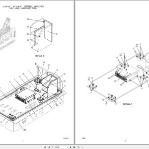 Kobelco Crawler Crane CK1600G 2 Parts Catalog S3GN05101ZO09 1