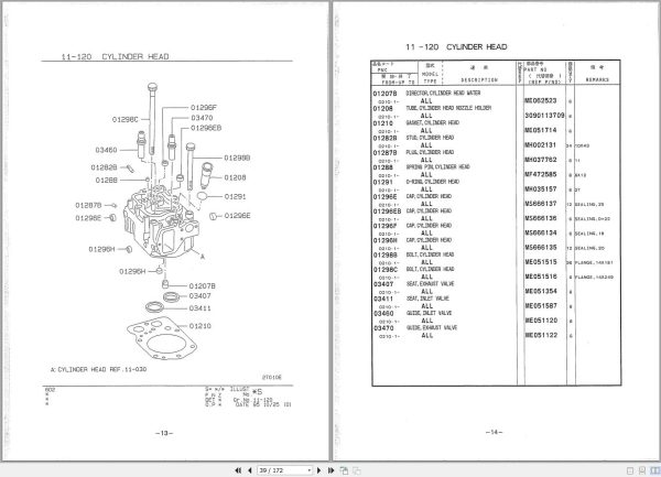 Kobelco Crawler Crane CK2500 Parts Catalog S3JD10003ZO 3