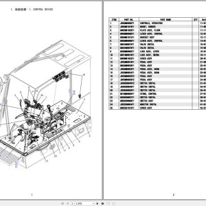 Kobelco Crawler Crane CK2750G 3 Parts Catalog S3JD05131ZO04 1