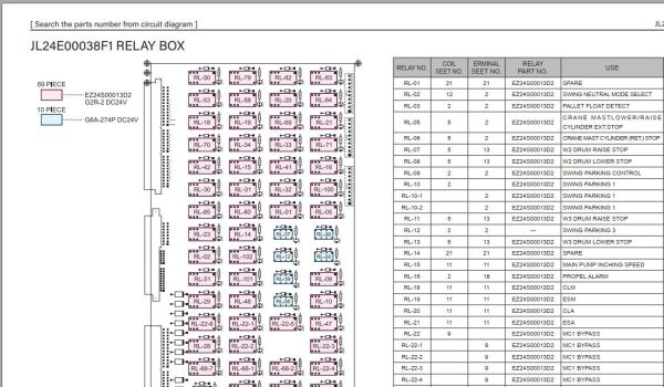 Kobelco Crawler Crane CK3300G 2 Electric Hydraulic Circuit Diagrams 1