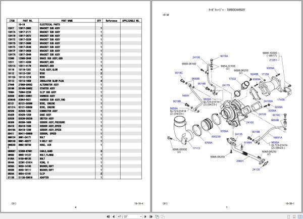 Kobelco Crawler Crane CK850 2 Parts Catalog S3GG14012ZO 3