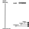 Kobelco Crawler Crane CK850 Shop Manual Diagrams S5GG00003ZE01 1