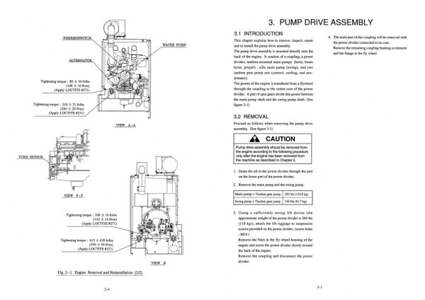 Kobelco Crawler Crane CK850 Shop Manual Diagrams S5GG00003ZE01 2
