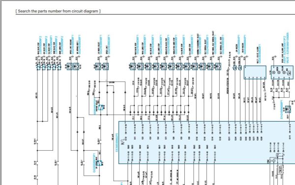 Kobelco Crawler Crane CK850G 2 Electric Hydraulic Circuit Diagrams 2