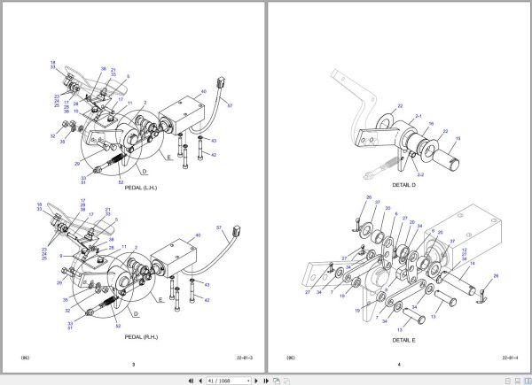 Kobelco Crawler Crane CK850G 2 Parts Catalog S3GG05101ZO08 2