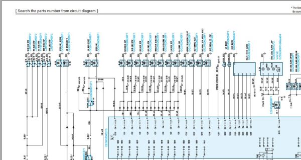 Kobelco Crawler Crane CKE1350G 2 Electric Hydraulic Circuit Diagrams 2