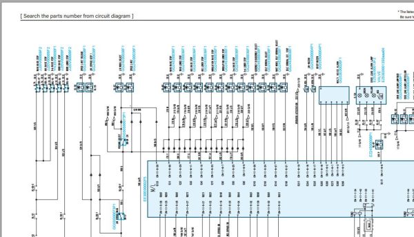 Kobelco Crawler Crane CKE1350G Electric Hydraulic Circuit Diagrams 2