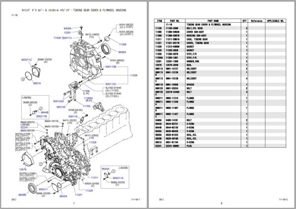 Kobelco Crawler Crane CKE2500 2 Parts Catalog S3JD20005ZO 2