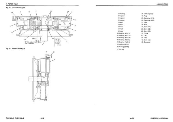 Kobelco Crawler Crane CKE2500 II CK2500 II Shop Manual Diagrams S5JD00002ZE02 2