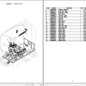 Kobelco Crawler Crane CKE600G Parts Catalog S3FP04001ZO02 1