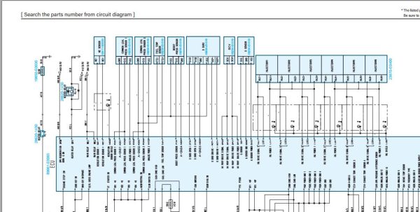 Kobelco Crawler Crane CKE800G 3 Electric Hydraulic Circuit Diagrams 2