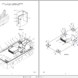 Kobelco Crawler Crane CKE900G 2 Parts Catalog S3GH05001ZO07 1
