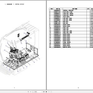 Kobelco Crawler Crane CKE900G Parts Catalog S3GH04001ZO08 1