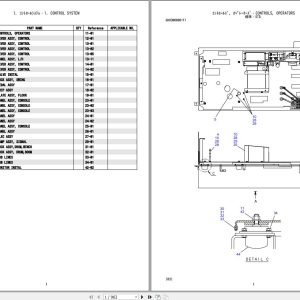 Kobelco Crawler Crane CKL1000i Parts Catalog S3GH13003ZO07 1