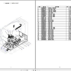 Kobelco Crawler Crane CKS2500 Parts Catalog S3JD04201ZO09 1