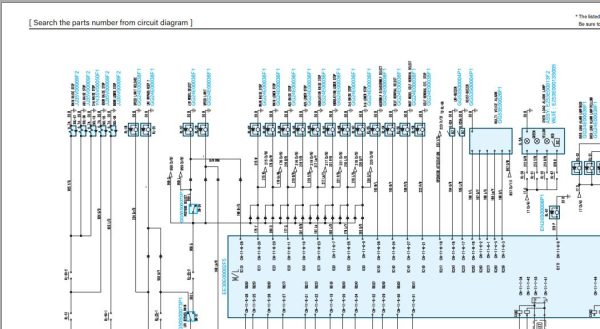 Kobelco Crawler Crane CKS800 Electric Hydraulic Circuit Diagrams 2