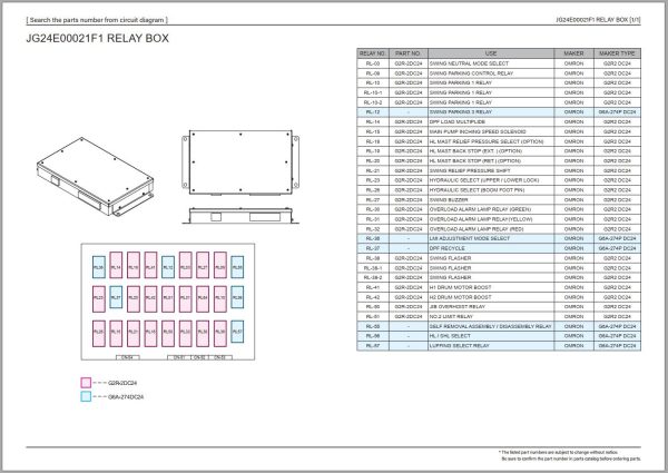 Kobelco Crawler Crane SL6000 Electric Hydraulic Circuit Diagrams 3