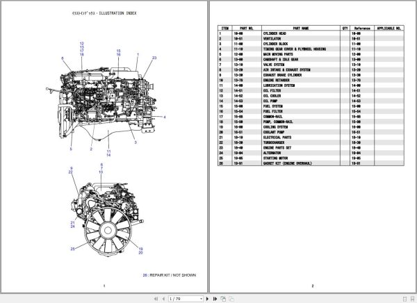 Kobelco Crawler Crane SL6000 Parts Catalog S3JG00002ZO 2