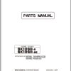 Kobelco Excavator SK10SR 2 SK10SR 2E Parts Catalog S3PA00018ZE02 1