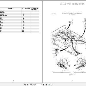 Kobelco Excavator SK130SR Parts Catalog S3YV00020ZJ07 2