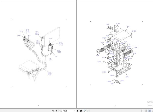 Kobelco Excavator SK130UR 3 Parts Catalog S3YX00006ZJ04 2