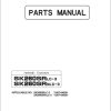 Kobelco Excavator SK260SRLC 3 SK260SRNLC 3 Parts Catalog S3YF00021ZE01 1