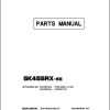 Kobelco Excavator SK45SRX 6E Parts Catalog S3PH00024ZE15 1