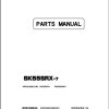 Kobelco Excavator SK55SRX 7 Parts Catalog S3PS00039ZE03 1