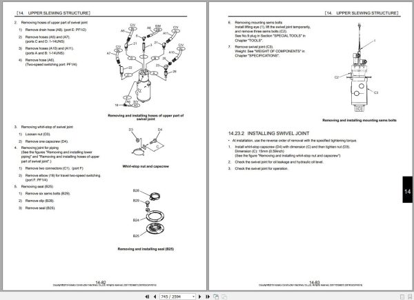 Kobelco Hydraulic Excavator SK140SRLC 7 Shop Manual S5YY0036E01 4