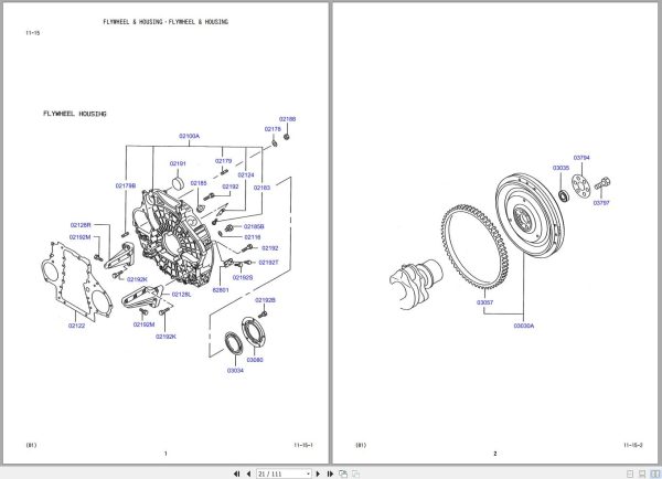 Kobelco Rough Terrain Crane RK250 6 Parts Catalog S3EZ02020ZO 3