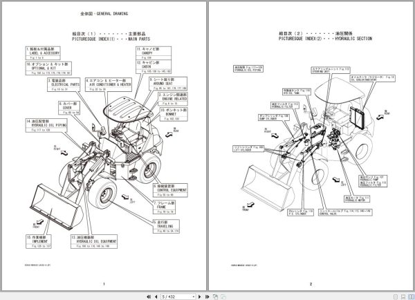 Kobelco Wheel Loader LK50Z 6 Parts Catalog S3RX0002 2