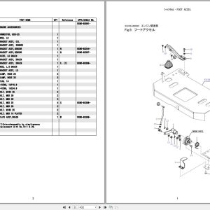 Kobelco Wheel Loader LK50Z 6 Parts Catalog S3RX0002 3
