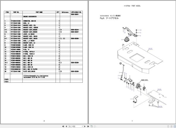 Kobelco Wheel Loader LK50Z 6 Parts Catalog S3RX0002 3
