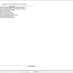 Komatsu Engine SAA6D107E 1CC For GD655 5 Parts Catalog 1