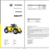 Kramer Telehandlers 5509 Service Manual 1000344605 1