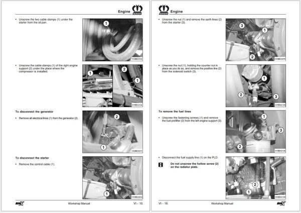 Krone Forage Harvester Big X V8 650 V12 Workshop Manual 15030245303EN 2
