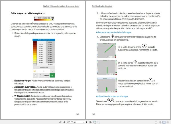 Landini Guidance and Auto Steering Consola X25 Operators Maintenance Manual 6604281A3 ES 2