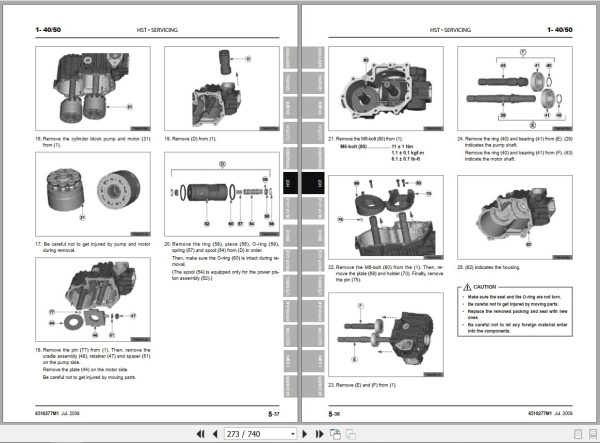 Landini Tractor 1 35 1 40 1 45 1 50 Service Manual 6510277M1 EN 2