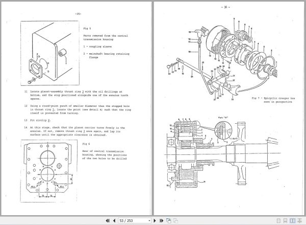 Landini Tractor 10000S 12500 13000 145000 Service Manual 3538381M1 EN 2