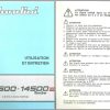 Landini Tractor 12500 14500 Operators Maintenance Manual 3300710M2 FR 1