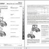 Landini Tractor 2 045 STD to 2 055 GE Operators Maintenance Manual 6627128A2 PT 1