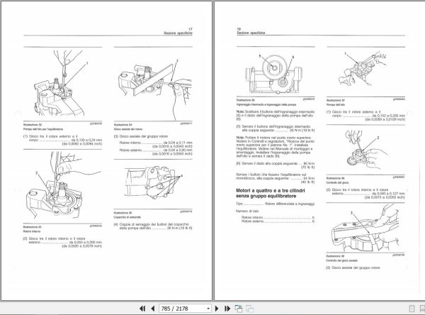 Landini Tractor 4 060 to 4 105 Service Manual 6526588M3 IT 2