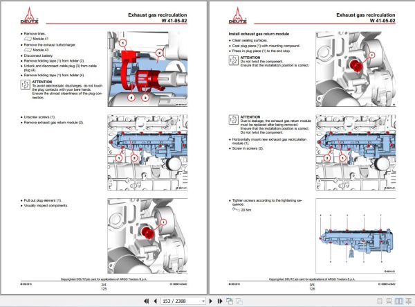 Landini Tractor 4 070 to 4 120 Service Manual 6635340A1 PT 2