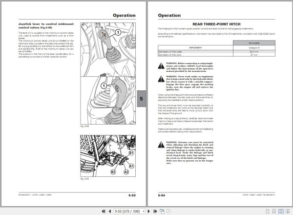 Landini Tractor 4 070D 4 080D 4 090D Operators Maintenance Manual 6624297A1 EN 2